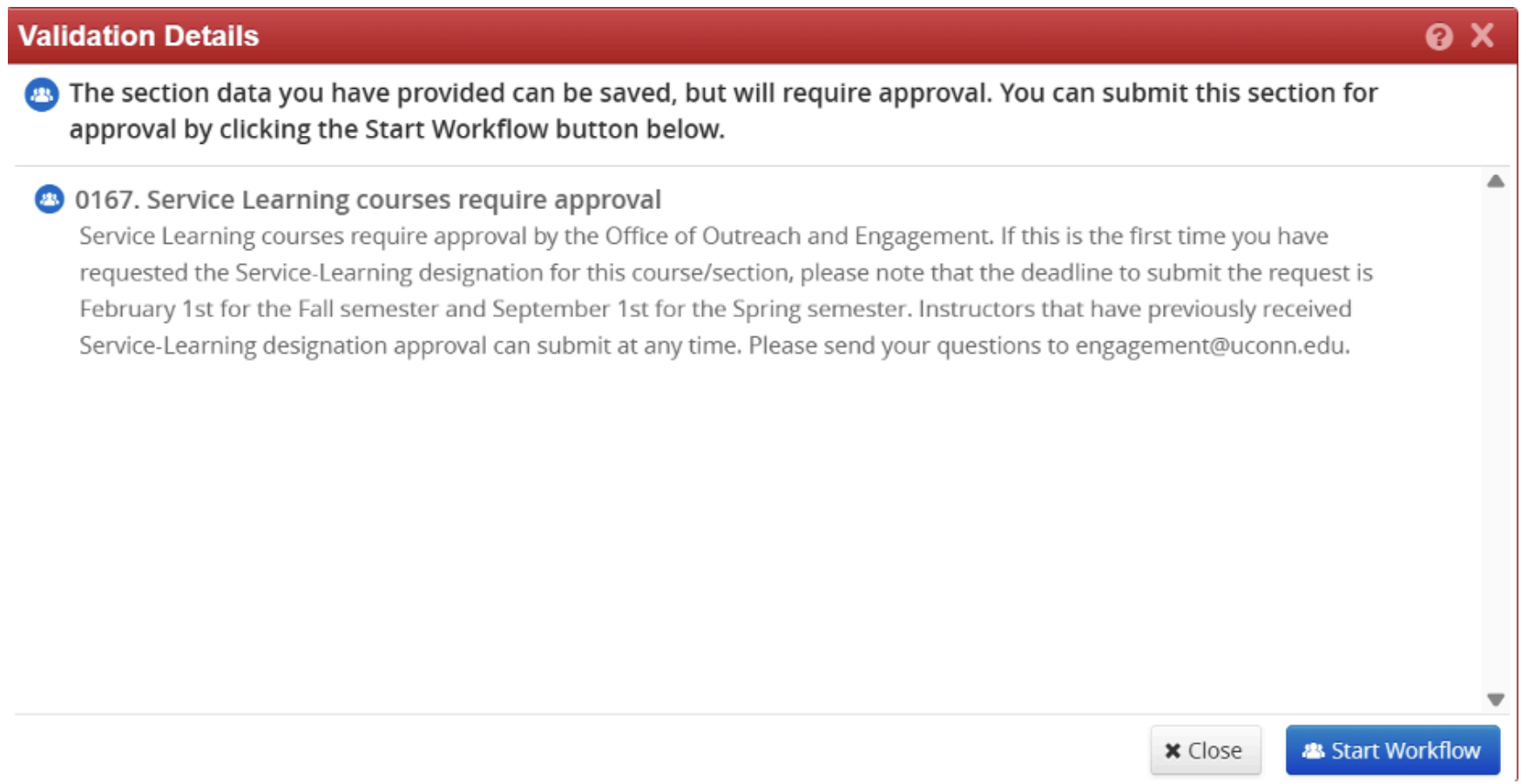 UConn CourseLeaf Website