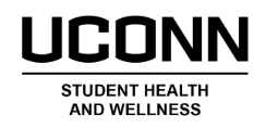UConn Student Health and Wellness logo