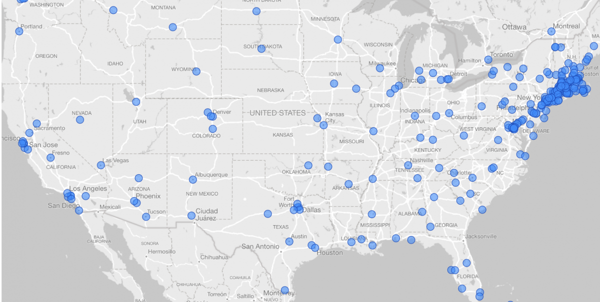 us impact map